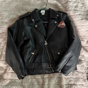 Harley-Davidson Black Leather Jacket